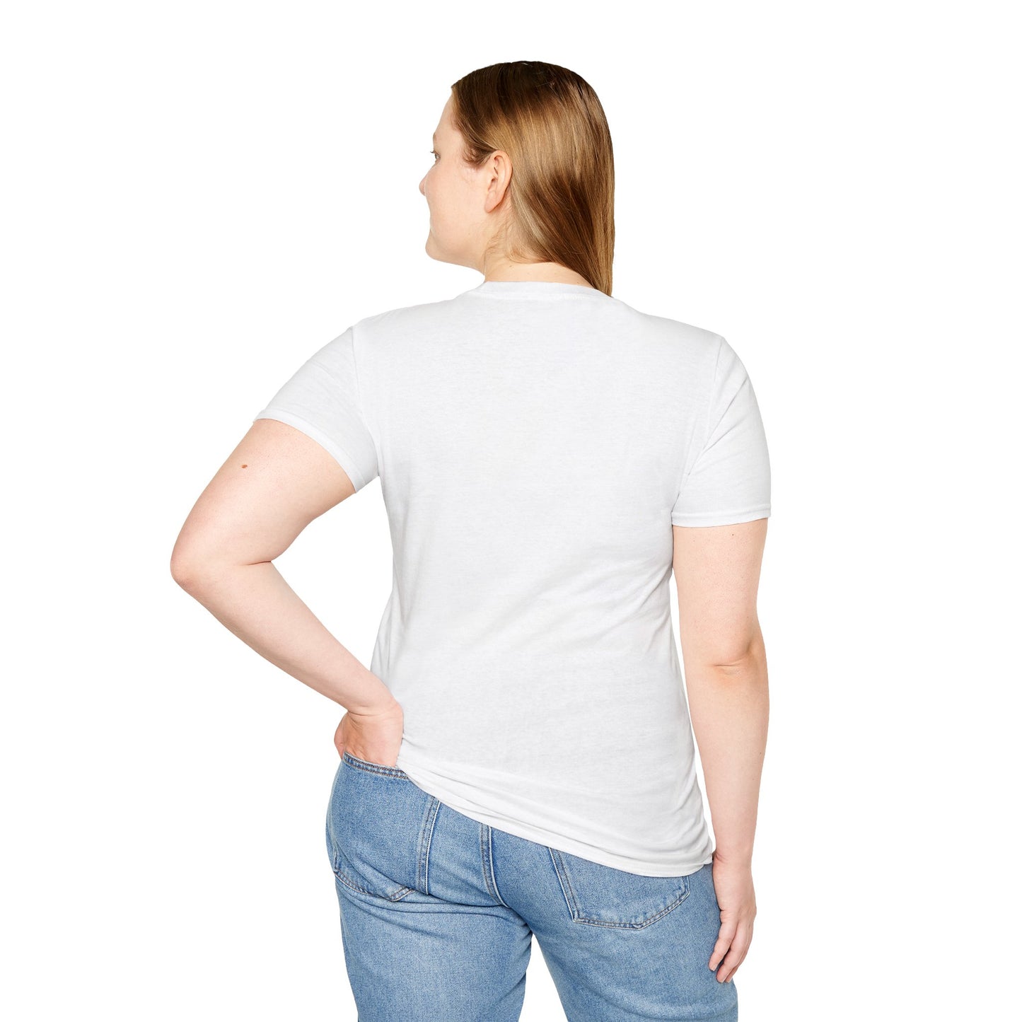 Unisex Bamboo Viscose T-Shirt Douxtees brand merchandise, featuring our logo.
