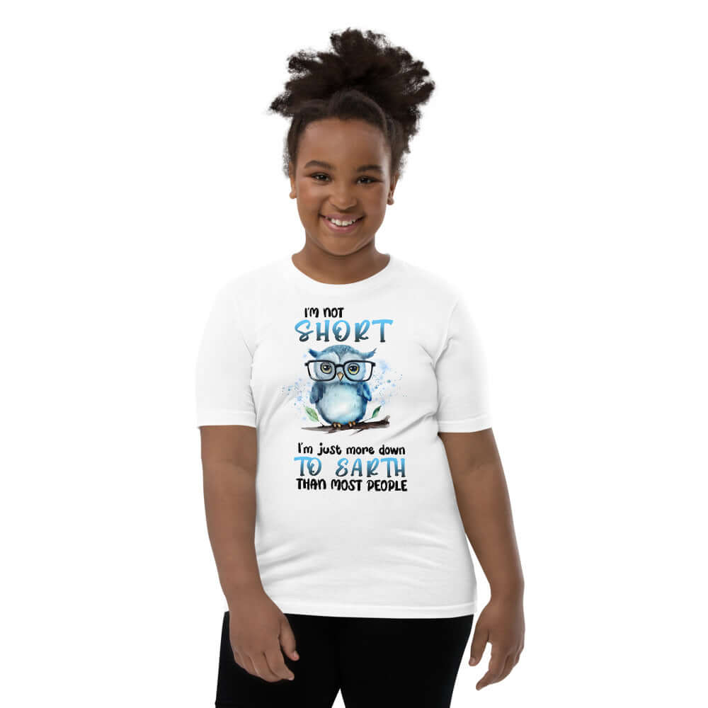 Short Sleeve Youth Owl T-Shirt