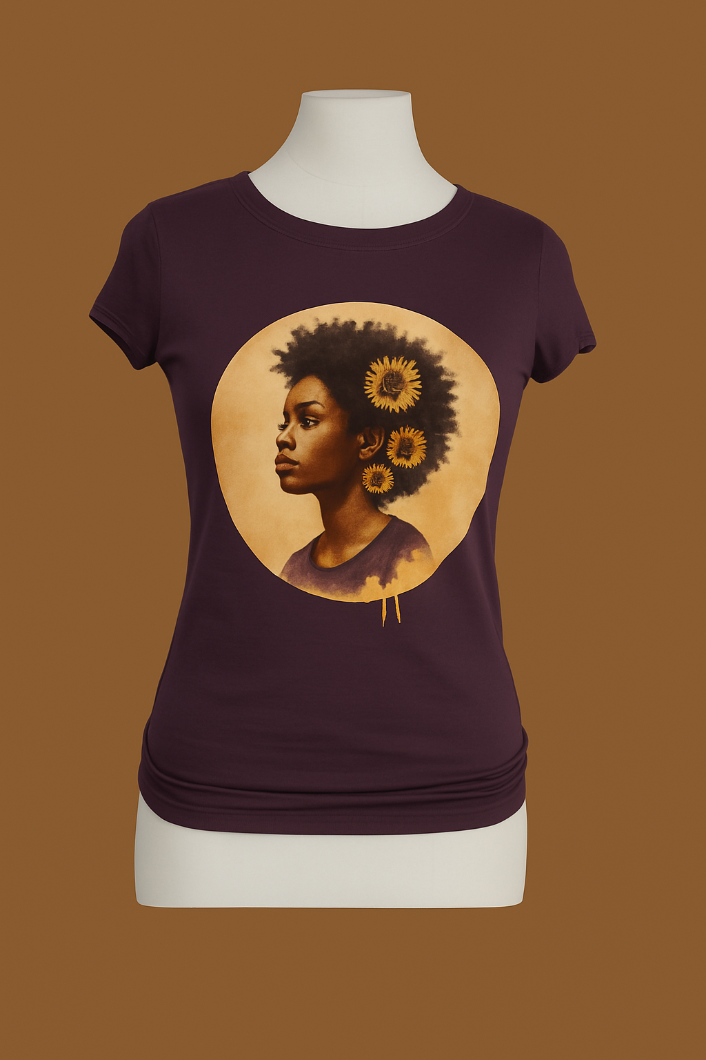 Our Women's Collection offers a variety of eco-friendly pieces. We offer a diverse range of styles, including:  Minimalist designs. Cultural-inspired prints. Religious and spiritual motivation. Bold and artistic graphics. 