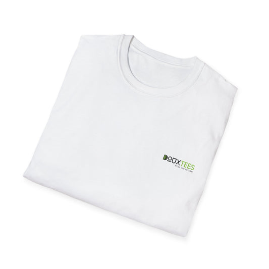 Unisex  Bamboo Viscose T-Shirt Douxtees brand merchandise, featuring our logo.