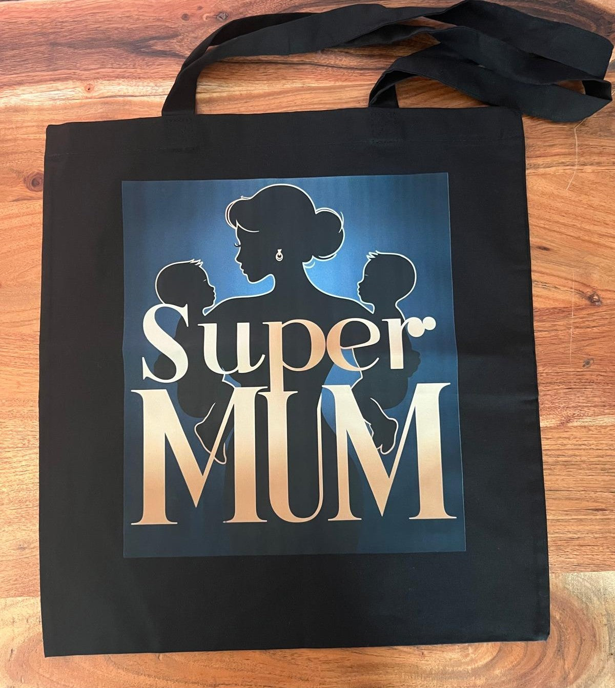 Super Mum Organic Cotton Tote Bag