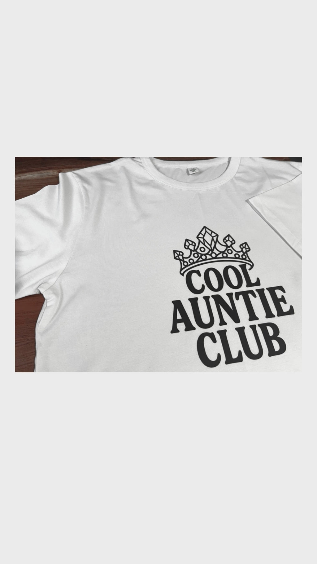 Cool Auntie Club T-Shirt – Douxtopia Exclusive
