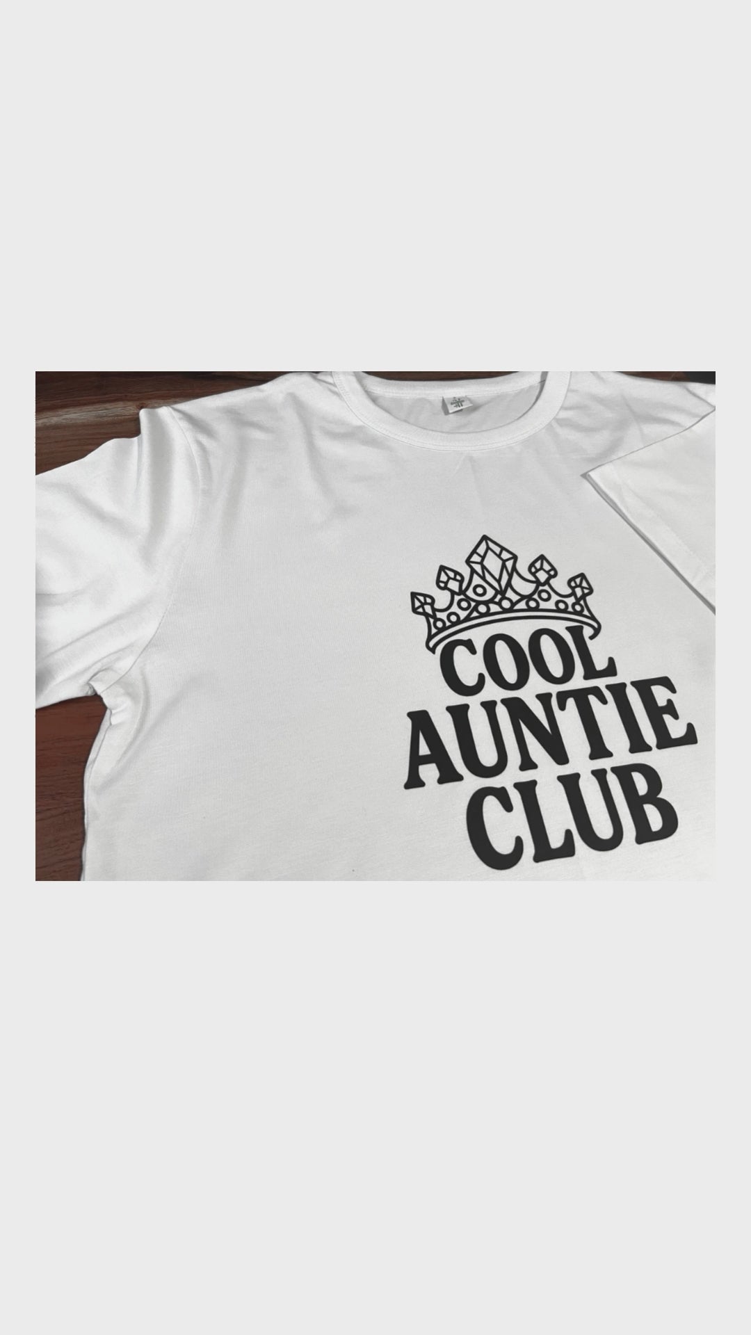 Cool Auntie Club T-Shirt – Douxtopia Exclusive